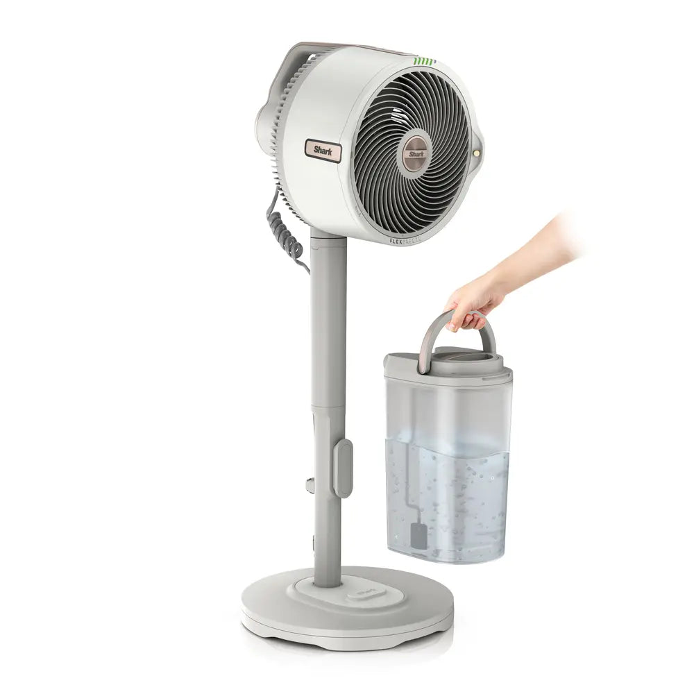 Shark FA300EUWH Flex Breeze ProMist Bezdrátový ventilátor s funkcí vodní mlhy - bílý