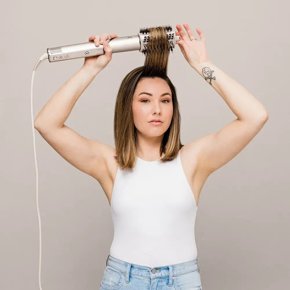 Shark HD446SLEU FlexStyle 5v1 Styler na vlasy & Vysoušeč - Champagne